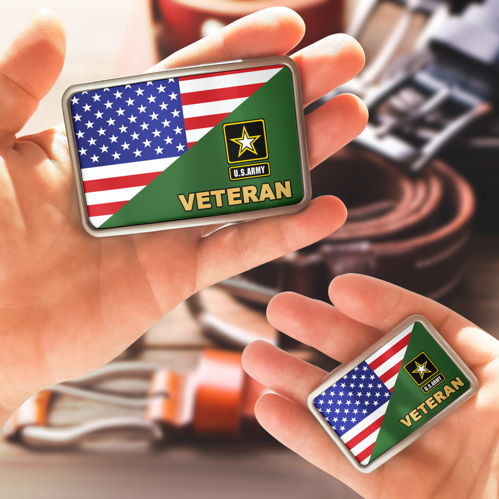 US. ARMY LOGO BELT BUCKLE