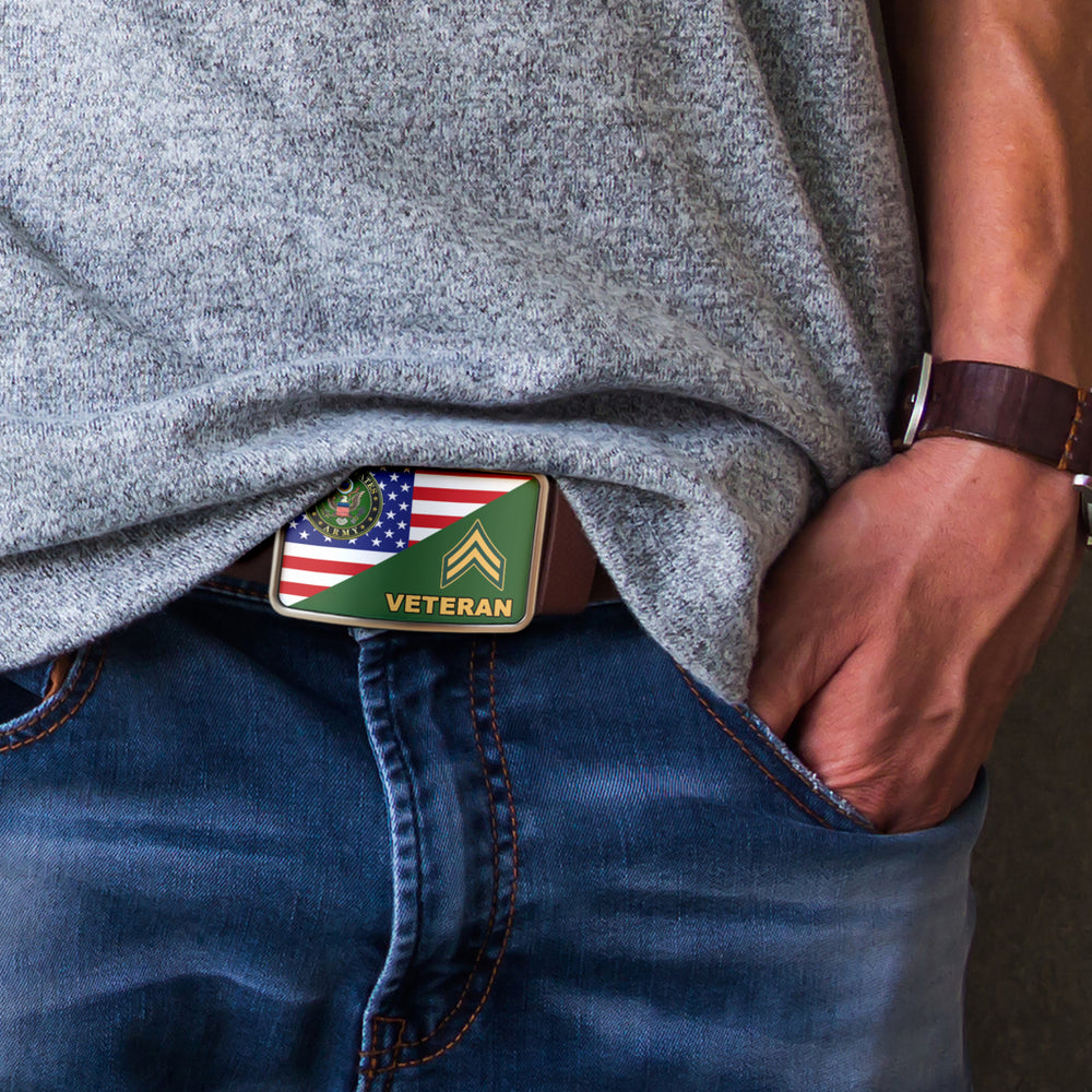 US. Army Rank Belt Buckle
