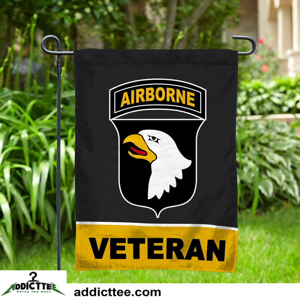 101st Airborne Division 101st AB Veteran Garden Flag