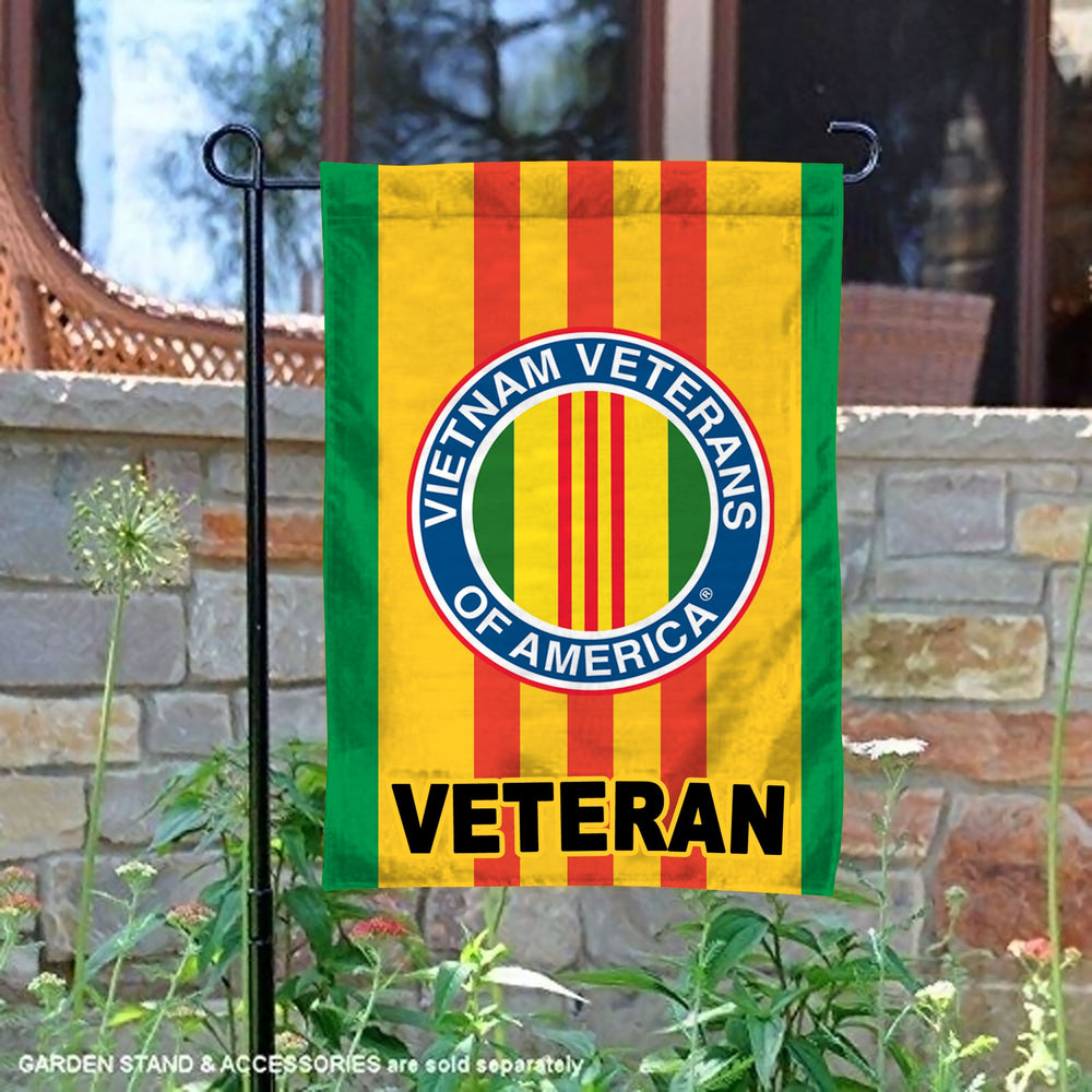 Vietnam Veteran Garden Flag