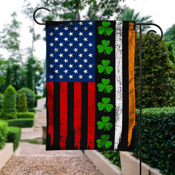 S.t Patrick Irish Catholic Cross Garden Flag