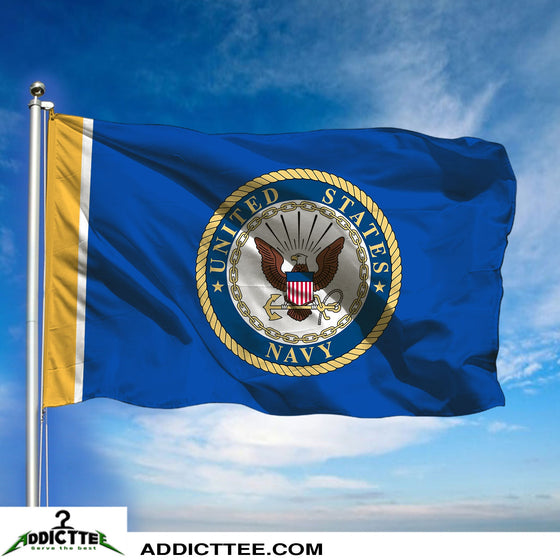 New large 3'x5' Navy flag