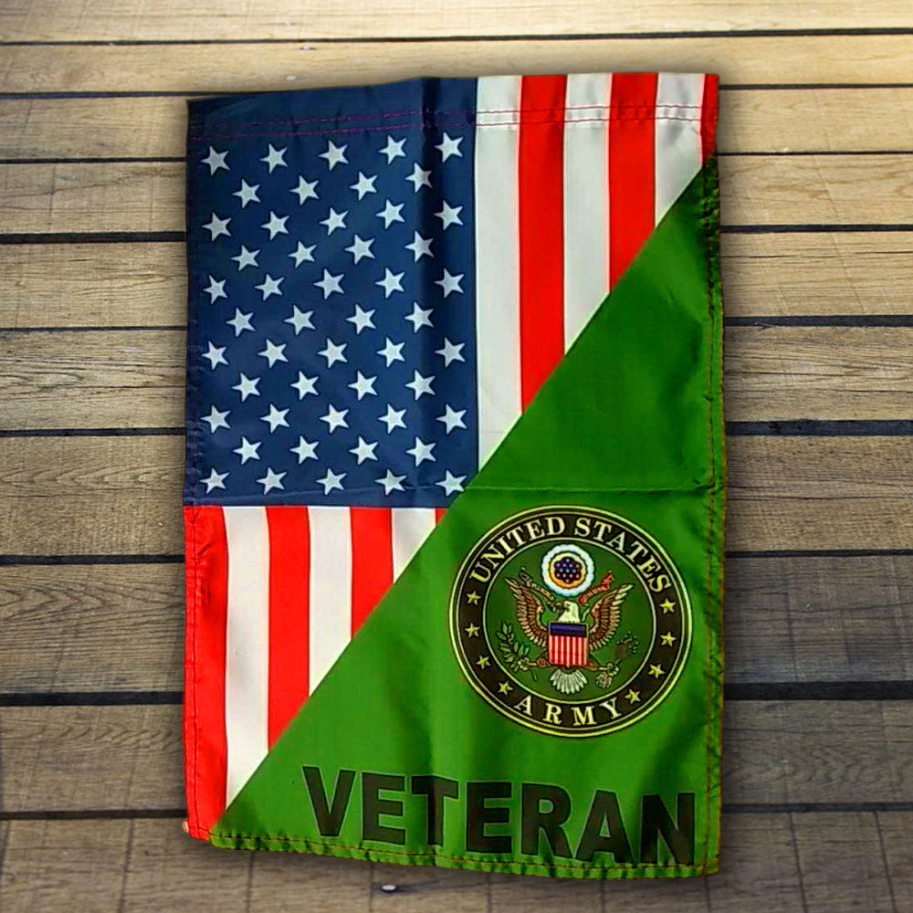 Buy 1 Get 1 At 30% US Army Veteran Garden Flag