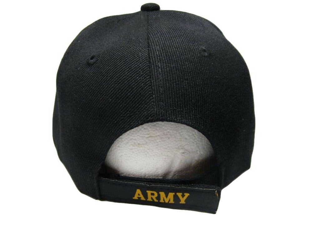 U.S. Army 1SG Retired Military Black Embroidered Cap Hat CAP560E (TOPW)