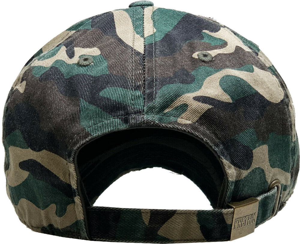 US Army Licensed Baseball Cap Hat Veteran Seal Adjustable Military