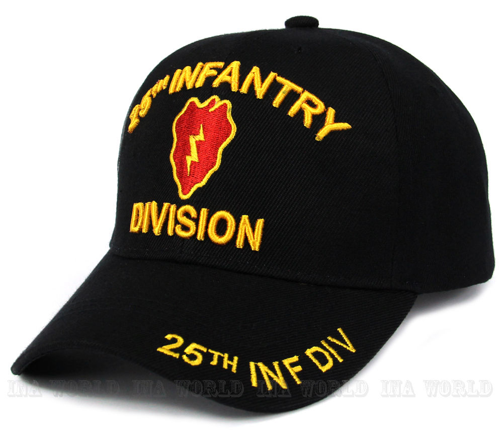 U.S. ARMY hat cap 25th Infantry Division Military Official Licensed Baseball cap