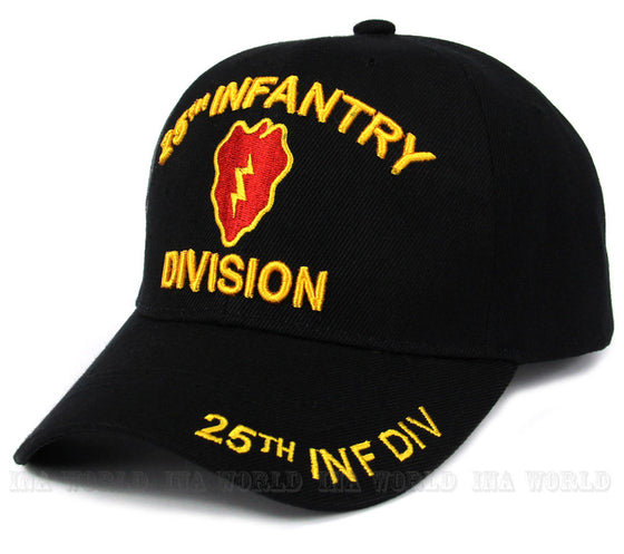 U.S. ARMY hat cap 25th Infantry Division Military Official Licensed Baseball cap