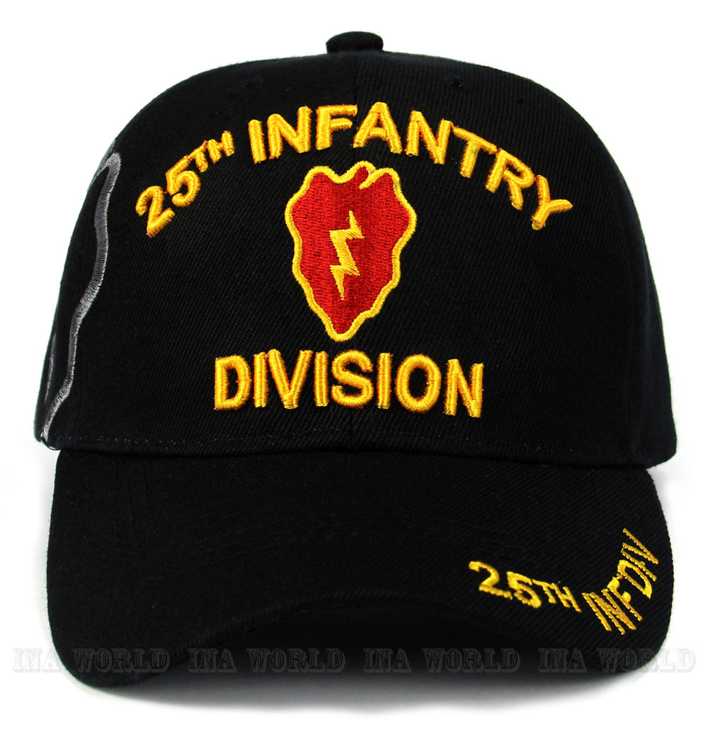 U.S. ARMY hat cap 25th Infantry Division Military Official Licensed Baseball cap