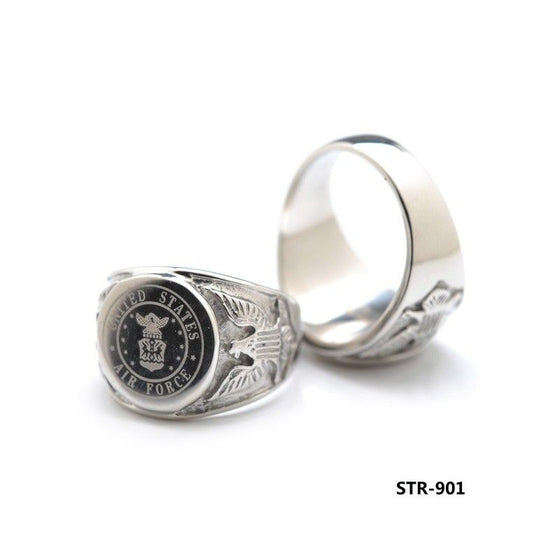 Army Military Stainless Steel Ring