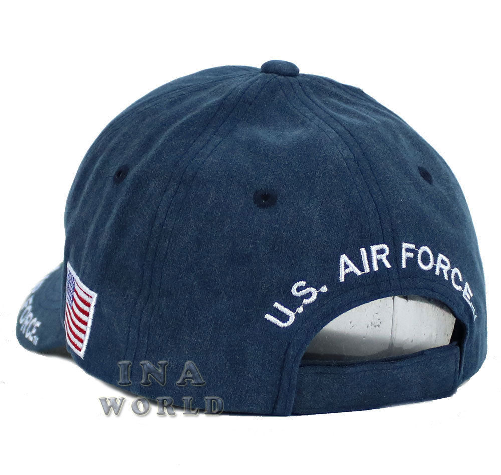 U.S. AIR FORCE hat Washed Pigment Cotton USAF Official Licensed Baseball cap