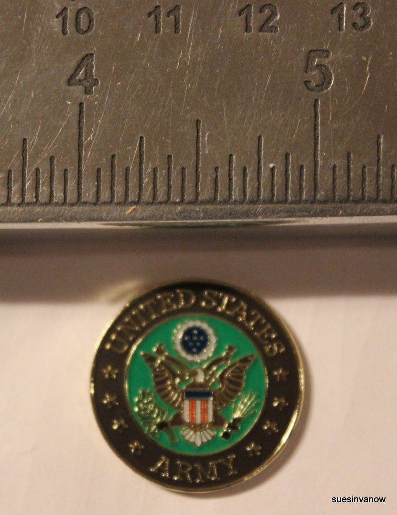 US Army Metal Pin Military Lapel tack Hat Jacket Tac