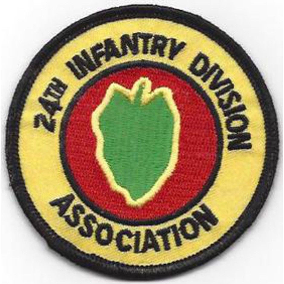 24th Infantry Division Patch Victory Division Association