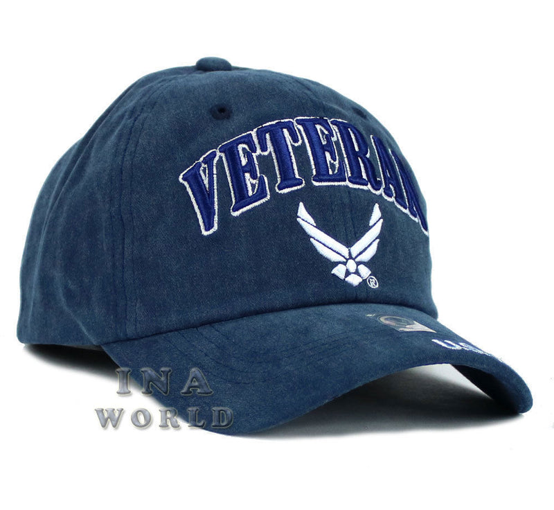 U.S. AIR FORCE hat Washed Cotton USAF Military Official Licensed Baseball cap