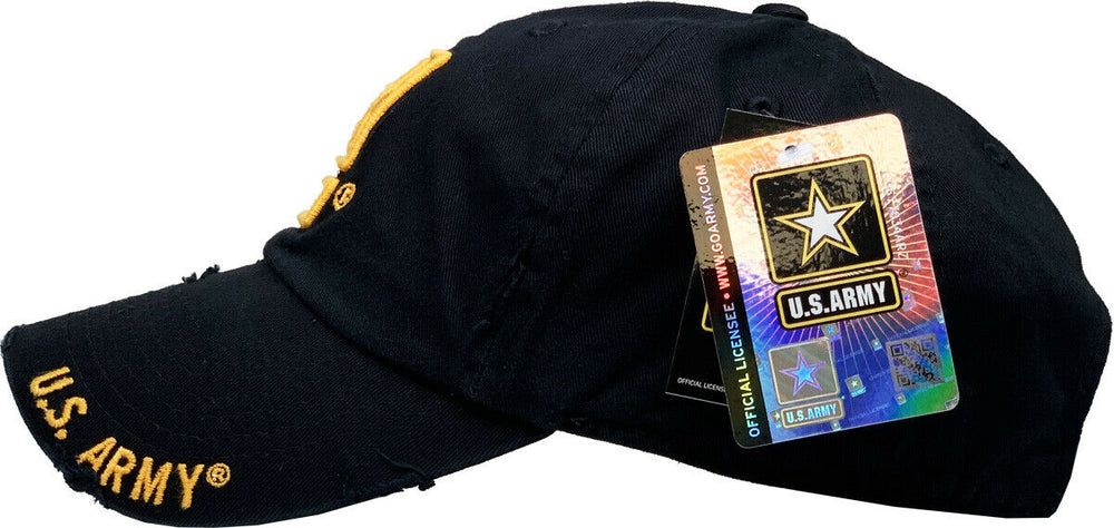 US Army Licensed Baseball Cap Hat Veteran Seal Adjustable Military
