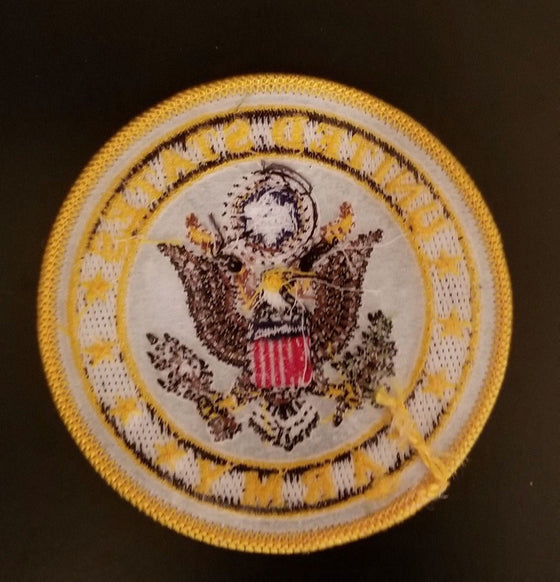 US ARMY 3 INCH ROUND PATCH - MADE IN THE USA!