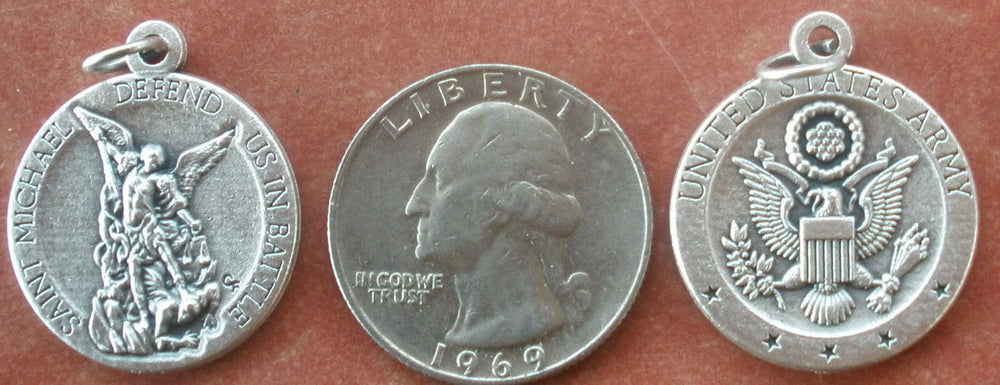 Saint St. Michael Defend Us in Battle Medal + 1