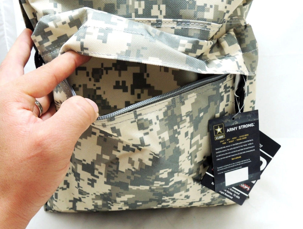 US Army Backpack - Digital Camo Print - Official Licensed Product of U.S. Army