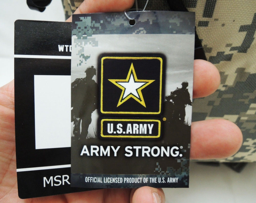 US Army Backpack - Digital Camo Print - Official Licensed Product of U.S. Army