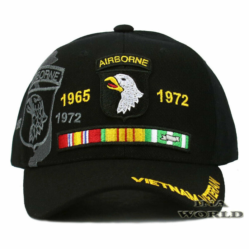 U.S. ARMY Hat 101st AIRBORNE Vietnam Veteran Official Licensed Baseball Cap