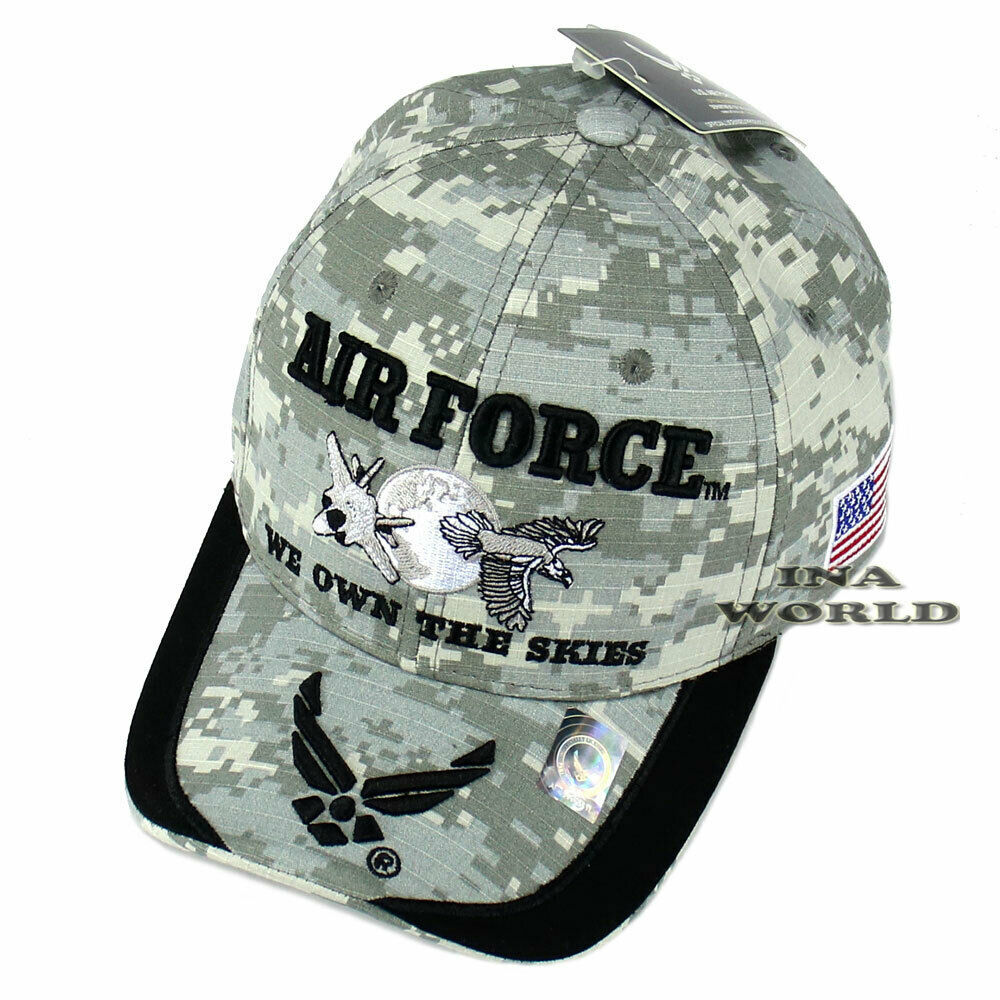 U.S.AIR FORCE Hat USAF Cap 'WE OWN THE SKIES' Official Licensed Baseball Cap