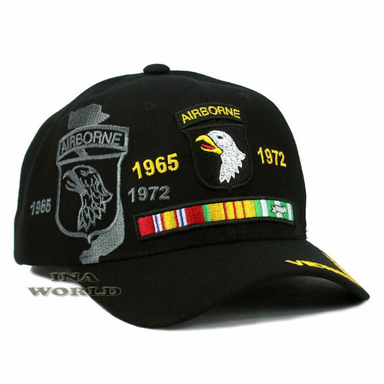 U.S. ARMY Hat 101st AIRBORNE Vietnam Veteran Official Licensed Baseball Cap