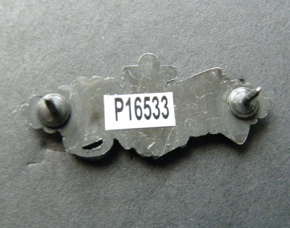 SEABEES COMBAT WARFARE SCW PEWTER USN NAVY MINI LAPEL PIN BADGE 1.5 INCHES