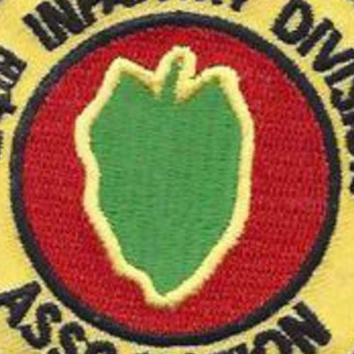 24th Infantry Division Patch Victory Division Association