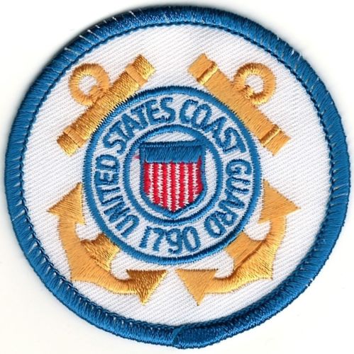 Military USCG United States US Coast Guard Seal Patch