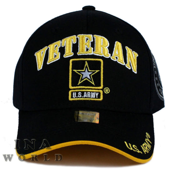 U.S. ARMY hat ARMY STRONG VETERAN Military Licensed Baseball Cap