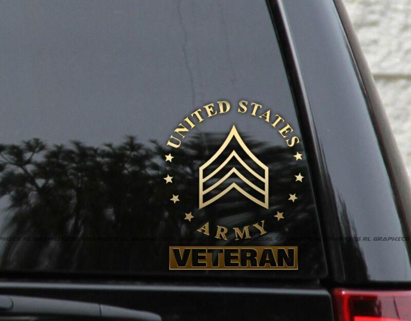 US Army Rank Decals  For Window Laptop