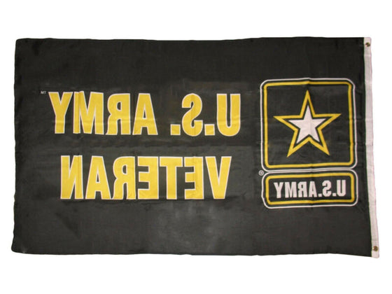 3'x5' United States Army Strong Star Black Banner