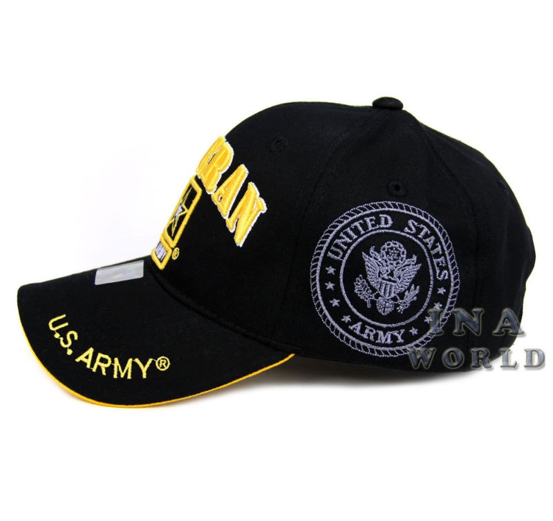 U.S. ARMY hat ARMY STRONG VETERAN Military Licensed Baseball Cap