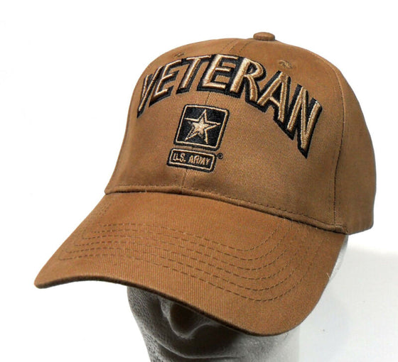 US ARMY Veteran - U.S. Army & Army Seal CYB Baseball Cap Hat Officially Licensed