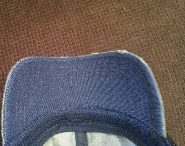 United States Air Force & Flag Distressed Baseball Cap Black Hat