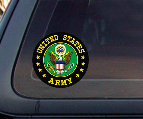 U.S. ARMY Seal Car Decal / Sticker - 4 x 4 inches