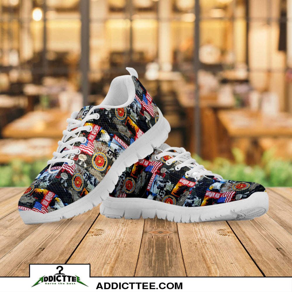 USMC Marine Pattern Sneakers