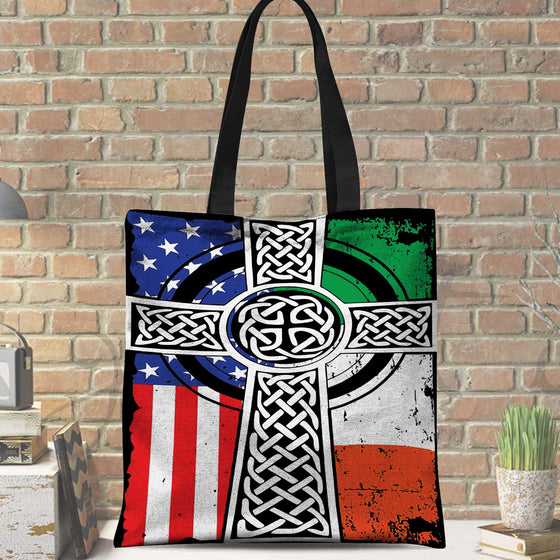 Cross St. Patrick's Day Tote Bag