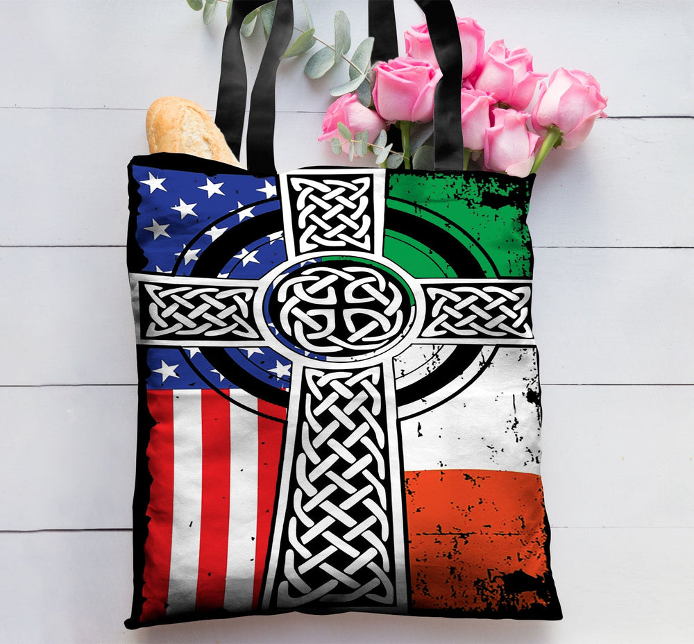 Cross St. Patrick's Day Tote Bag