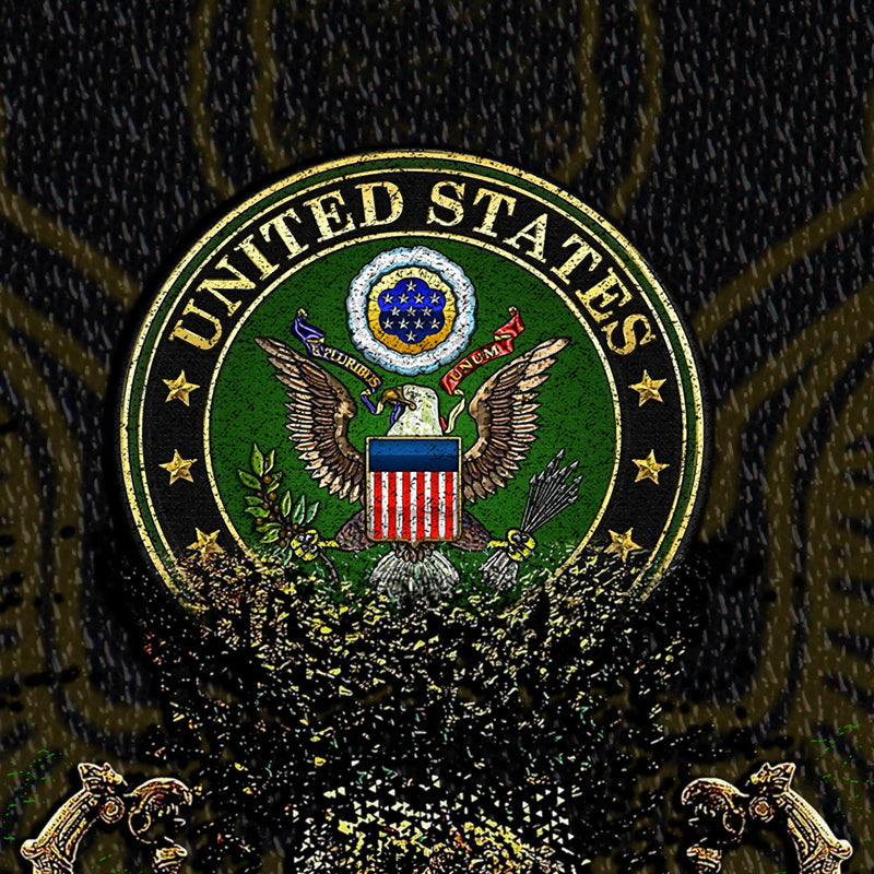 Skull US Army Hoodie