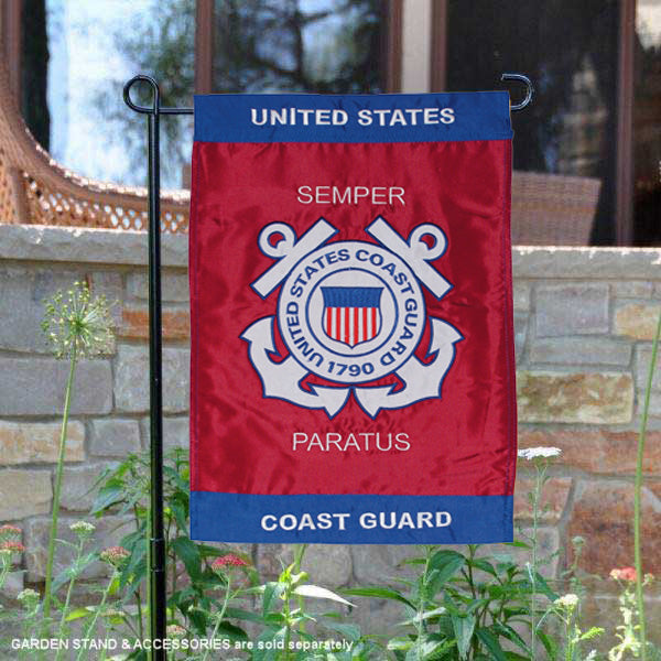 U.S Coast Guard Veteran Garden Flag