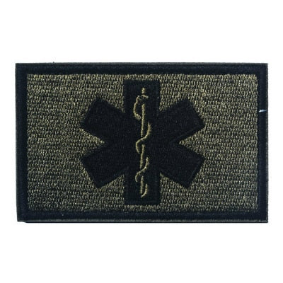 Emergency Medical Technician PARAMEDIC EMT Embroidered Patches Military Tactical Armband Hook&Loop Badge