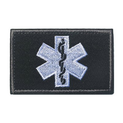 Emergency Medical Technician PARAMEDIC EMT Embroidered Patches Military Tactical Armband Hook&Loop Badge
