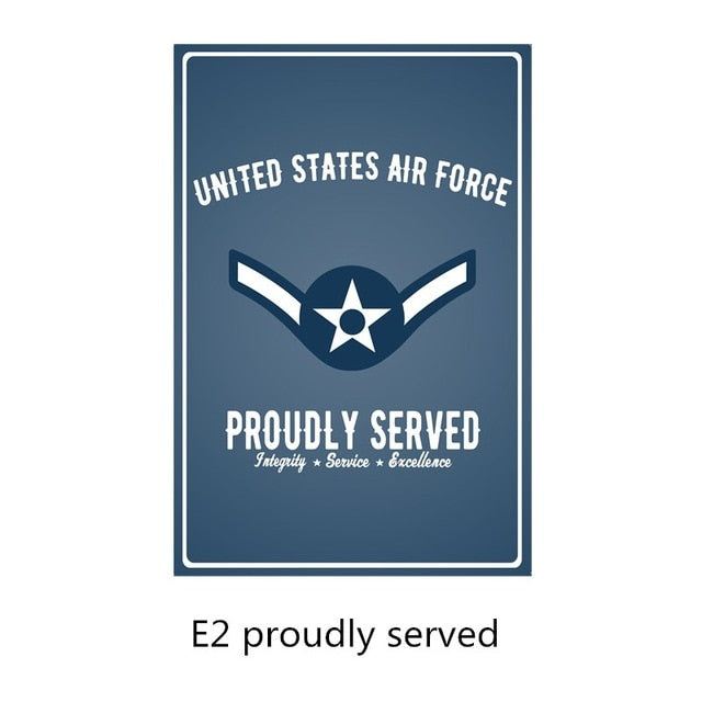 USAF Air Force Metal Tin Signs 20x30 CM