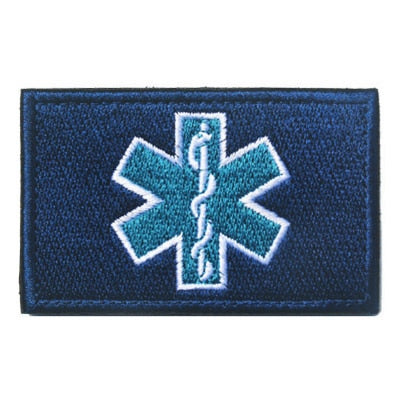 Emergency Medical Technician PARAMEDIC EMT Embroidered Patches Military Tactical Armband Hook&Loop Badge
