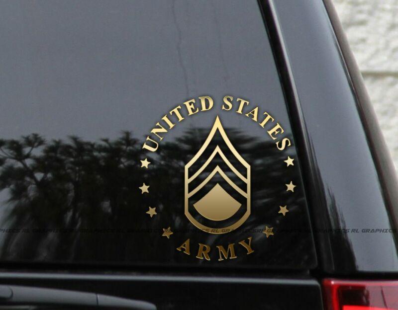 US Army Rank Decals  For Window Laptop