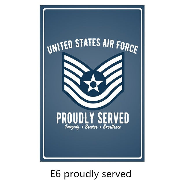 USAF Air Force Metal Tin Signs 20x30 CM