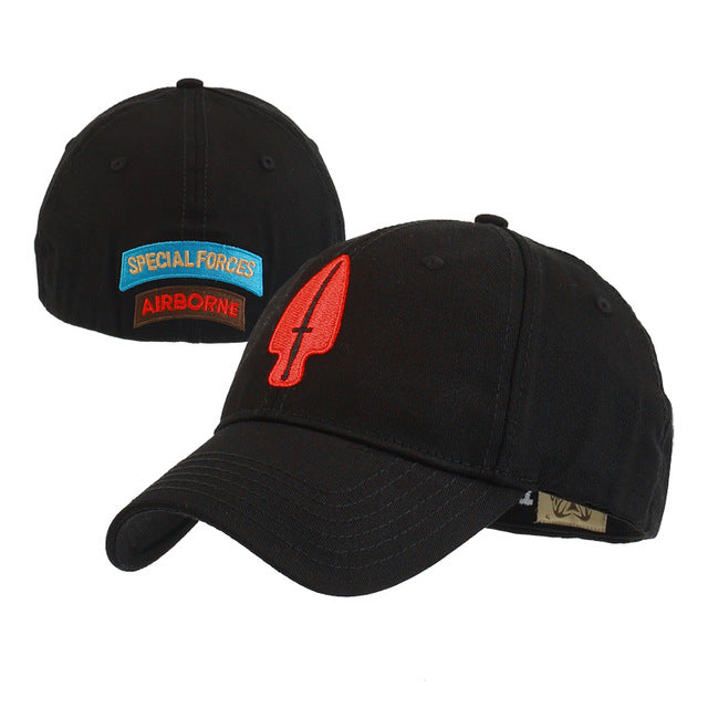 USASOC Tactical Baseball Cap Snapback Stretchable Hat Running/Fishing