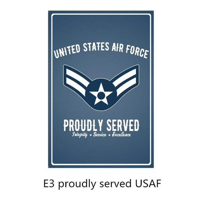 USAF Air Force Metal Tin Signs 20x30 CM