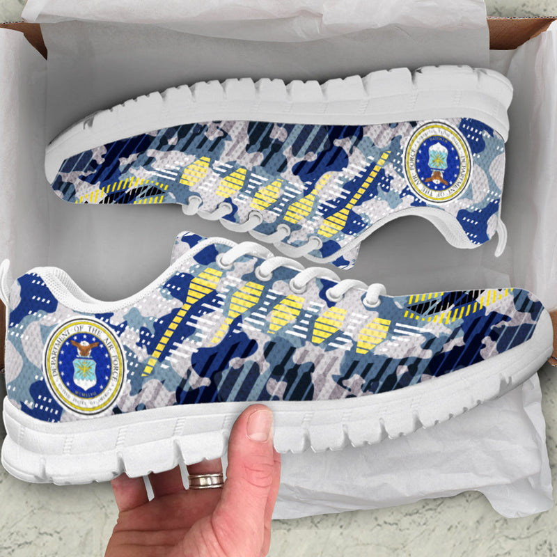 US Air Force Sport Camo Running Shoes